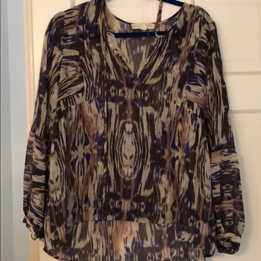 staring at stars anthropologie top